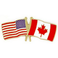 USA & Canada Flag Pin